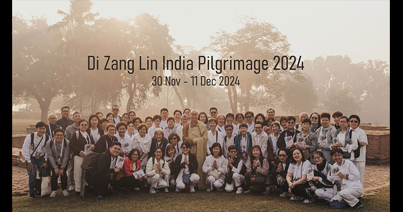 Di Zang Lin India Pilgrimage 2024